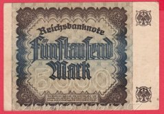 Německo - 5000 mark 2.12.1922 - série G-PG