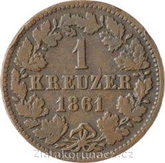 Nassau - 1 krejcar 1861