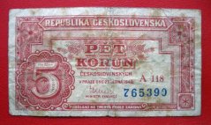 5 Kčs 1949 A 118