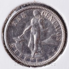 Filipíny - 10 centavos 1945 D
