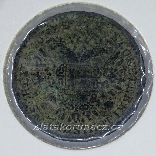 1/2 krejcar 1851 B