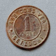 1 Krone Arb.Cons.Ver. Vápenná