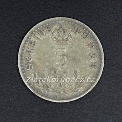 5 krejcar 1858 A