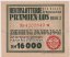 Los - reichslotterie der NSDAP - 16 000 RM 1941