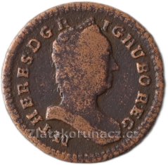 Fenik-1/4 krejcar 1764