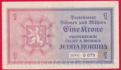 1 koruna 1940 D 079-Neperf.