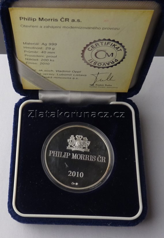 Philip Morris ČR 2010