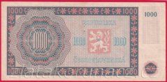 1000 Kčs 1945  07 C