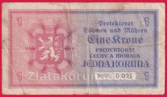 1 Koruna 1940 D 021