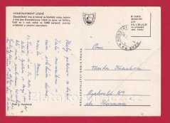 Konstantinovy lázně - lázeňské budovy, pramen