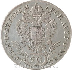 20 Krejcar 1792 A