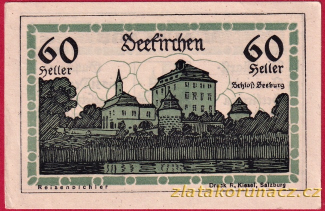 Seekirchen - 60 haléřů - 1920