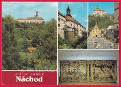 Náchod - státní zámek exteriér a interiér