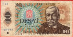 Československo - 10 korún - 1986 P 37