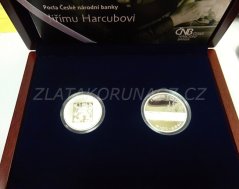 Pocta České národní Banky Jiřímu Harcubovi 2014