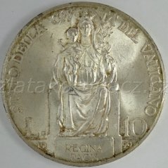 Vatikán - 10 lire 1929