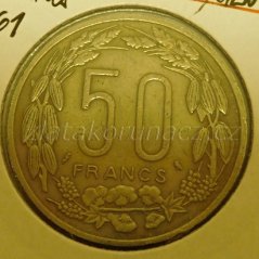 Afrika - Centrální - 50 francs 1961
