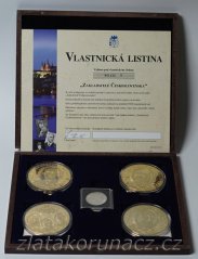 Sada medailí - Zakladatelé Československa