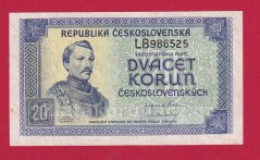20 Kčs 1945 LB