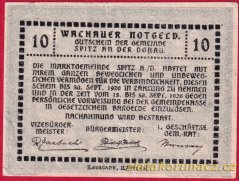 Spitz an der Donau - 10 haléřů - 1920 - 2. vydání