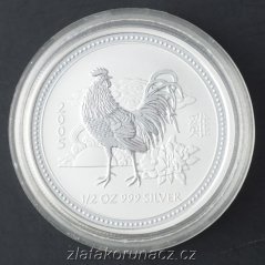 Austrálie - 50 cent 2005 - 1/2 Oz Rok kohouta