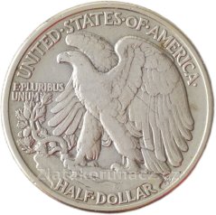 USA - 1/2 dollar 1942