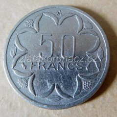 Afrika - Centrální - 50 francs 1980 A