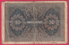 Německo - 50 mark 24.6.1919 - série CRa- pořadí 1