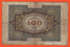 Německo - 100 Mark 1.11.1920 - série E-R
