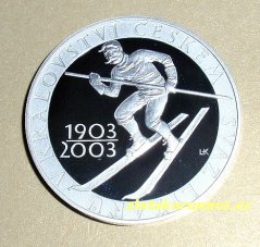 2003 -200Kč -  Svaz Lyžařů Proof
