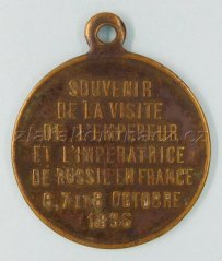 Rusko - Alexandra Ruská v Paříži 1896