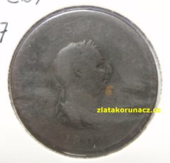 Anglie - 1/2 penny 1807