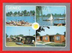 Senec - čluny u vody, kemp