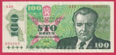 Československo - 100 Korun 1989 A 29
