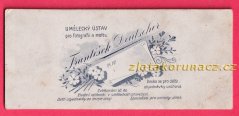 Pán s kloboukem - ateliér František Deutscher - Orlová