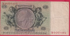 Německo - 50 Reichsmark 30.3.1933 - série X - X - 7 m.č.