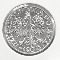 Polsko - 5 zlotych 1936 - loď
