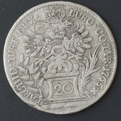 20 Krejcar 1765 Vídeň