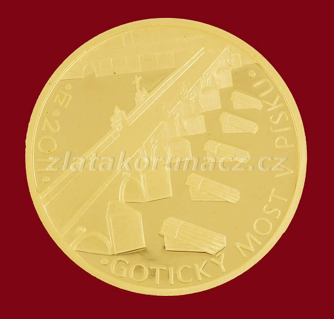 2011 - 5 000 Kč - Most v Písku Proof