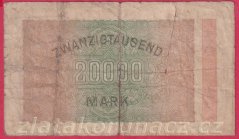 Německo - 20.000 mark 20.2.1923 - série C-UB