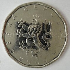 2 koruna 2009