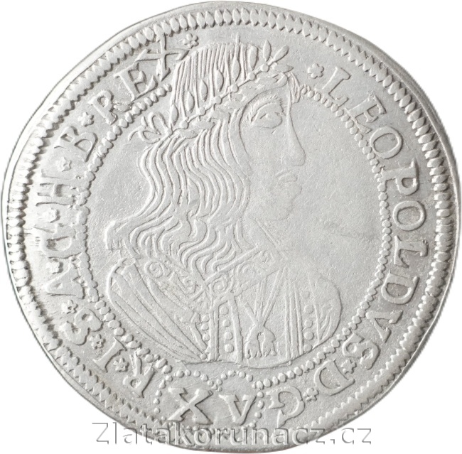 XV. krejcar 1660 - Vídeň varianta 2