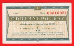 1 Tkčs - Tuzexová poukázka 1983/II