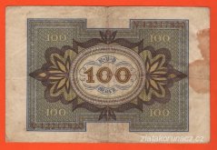 Německo - 100 Mark 1.11.1920 - série V-P