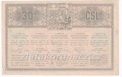 Los - 15 kč - 30. Československá třídní loterie V. - C r.1934