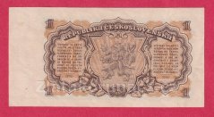 1 Kčs 1953 CR - ruský číslovač