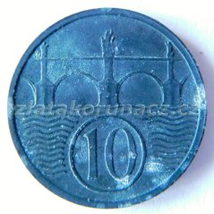 10 haléř 1944