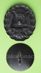 Německo - Odznak za zranění III. třída (černá) verze 1918