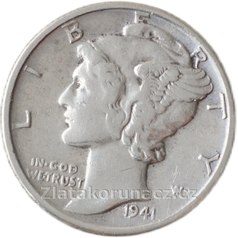 USA - 1 dime 1941