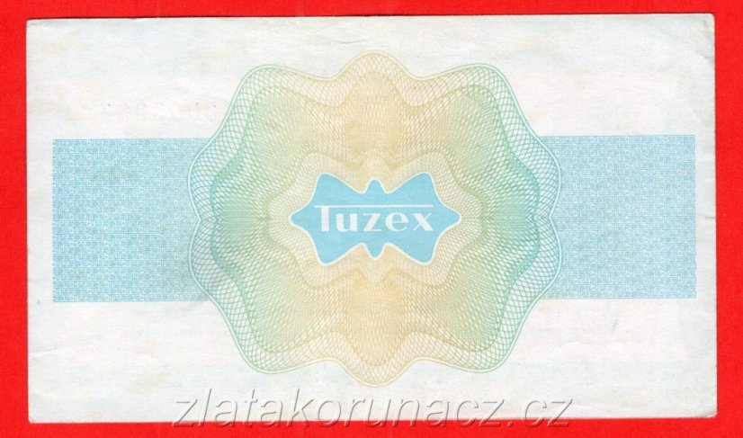 5 Tkčs - Tuzexová poukázka 1989/I